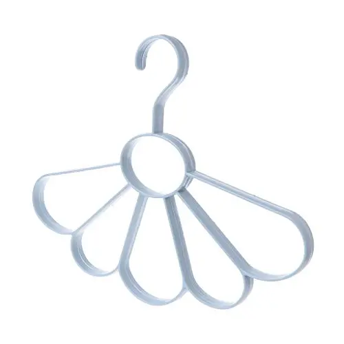 MEIYIN Petal Scarf Hook Frame Multifunctional Clothes Hanger Tie Storage Rack Belt Holes Holder MEIYIN Petal Scarf Hook Frame Multifunctional Clothes Hanger Tie Storage Rack Belt Holes Holder