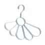 MEIYIN Petal Scarf Hook Frame Multifunctional Clothes Hanger Tie Storage Rack Belt Holes Holder MEIYIN Petal Scarf Hook Frame Multifunctional Clothes Hanger Tie Storage Rack Belt Holes Holder