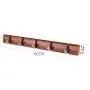 Coat Rack Creative Wood Folding Clothes Hook Wall Hanging Wall Hanger Door Clothes Hook Coat Hook 5 Hook Size: 6035.5cm Clothes Hook Coat Rack Creative Wood Folding Clothes Hook Wall Hanging Wall Hanger Door Clothes Hook Coat Hook 5 Hook Size: 6035.5cm Clothes Hook