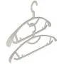 Plastic Clothes Hanger, Extra Thick Plastic Wide Shoulder Adult 360 Degrees Rotate Slip Resistant Standard Clothing Hanger Ideal for Everyday Use White 20 Pack Plastic Clothes Hanger, Extra Thick Plastic Wide Shoulder Adult 360 Degrees Rotate Slip Resistant Standard Clothing Hanger Ideal for Everyday Use White 20 Pack
