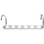 Wonder Hanger Platinum, Space-Saving Closet Organizers, 4 Pack, Chrome