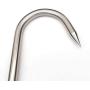 HONSHEN Meat Hook, 8Inch 10mm Heavy Duty S-Hooks Stainless Steel Meat Processing Butcher Hooks (10mm8inch)