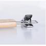 Portable 10Pc Multifunction Skirt Clip Solid Wood Clothes Hanger Pants Folder Anti-Skid Trousers Rack Decoration