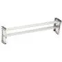 AERO W Space Saver Racks Stainless Steel Wall Mounted Collapsible Laundry Folding Clothes Drying Rack 60 Pound Capacity 22.5 Linear Ft Clothesline AERO W Space Saver Racks Stainless Steel Wall Mounted Collapsible Laundry Folding Clothes Drying Rack 60 Pound Capacity 22.5 Linear Ft Clothesline