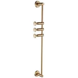 1PC 60cm Brass Cloth Hanger North European Wall Hook Bedroom Storage Cloth Holder Decoration