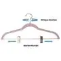 OnCloud-7 Pink Velvet Hangers with Clips 20 Pack, Non Slip Pants and Skirt Hangers with Rose Gold Hooks OnCloud-7 Pink Velvet Hangers with Clips 20 Pack, Non Slip Pants and Skirt Hangers with Rose Gold Hooks