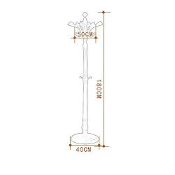 WZP Household Coat Rack Floor Bedroom Small Room Space Space Clothes Shelf Living Room Assembly Home Modern Minimalist Hanger Simple/A
