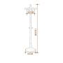 WZP Household Coat Rack Floor Bedroom Small Room Space Space Clothes Shelf Living Room Assembly Home Modern Minimalist Hanger Simple/A