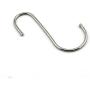 RuiLing 10 Pack Premium 4.5 inch Heavy Duty Stainless Steel S Hooks - S Shaped Hook - Hanger Hooks - Ideal for Hanging pots and Pans, Plants, Utensils, Towels etc. Set of 10