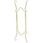 Hillman 122048 Plate Hangers 5-1/2"-8" with Tip Protectors, 1