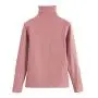 Toimothcn Womens Cotton Sweater Tops Blouse Long Sleeve Turtleneck Stretch Casual Bottoming Top
