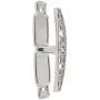 uxcell Curtain Tieback Hooks Zinc Alloy Vintage Tassel Curtain Drapery Holders Window Holdbacks Wall Hook Clothes Hanger, Silver Tone