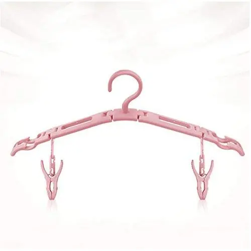 10PC Color Random Clothes Hanger Skid-Proof Portable Folding Space Saving Drying Multifunctional Nordic Style with Clip Bathroom Travel Stable 10PC Color Random Clothes Hanger Skid-Proof Portable Folding Space Saving Drying Multifunctional Nordic Style with Clip Bathroom Travel Stable