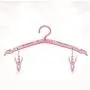 10PC Color Random Clothes Hanger Skid-Proof Portable Folding Space Saving Drying Multifunctional Nordic Style with Clip Bathroom Travel Stable 10PC Color Random Clothes Hanger Skid-Proof Portable Folding Space Saving Drying Multifunctional Nordic Style with Clip Bathroom Travel Stable