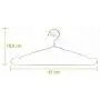 10pcs 45cm Stainless Steel Strong Metal Wire Hangers, Coat Hanger, Standard Suit Hangers, Clothes Hanger 10pcs 45cm Stainless Steel Strong Metal Wire Hangers, Coat Hanger, Standard Suit Hangers, Clothes Hanger