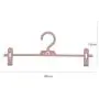 QKKstore Multifunction Anti Slip Clothes Hanger with Clips Hooks Pants Drying Rack Clothes Storage Holder Organizer 1Pc,6