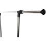 Generic YC-US2-150914-38 <8&1341*1> vy Dutyle Clothes Clothes Hanger Single-bar Garment Bar Rolling Rack Adjustable Rail Heavy Duty Single-bar