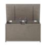 Forever Eclectic by Child Craft Harmony Toy Boxes Storage Chest (Dapper Gray)
