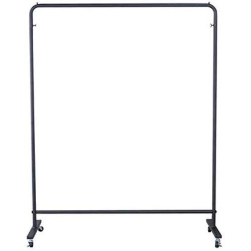 XIAOLONG Simple Coat Rack Floor Hangers Living Room Clothing Store Clothes Rack Creative Fashion Belt Wheel Floor Hanger