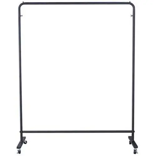 XIAOLONG Simple Coat Rack Floor Hangers Living Room Clothing Store Clothes Rack Creative Fashion Belt Wheel Floor Hanger