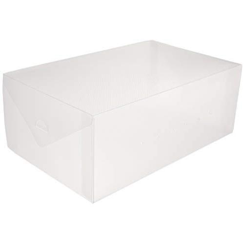 Greenco Clear Foldable Shoe Storage Boxes-10 Pack