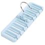 KYCPTNFJ 3 PCS Eight-Hole Multifunctional Clothes Hanger Clip Tie Rack Clothes Storage Holders Home Space Saving Hanger