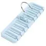 KYCPTNFJ 3 PCS Eight-Hole Multifunctional Clothes Hanger Clip Tie Rack Clothes Storage Holders Home Space Saving Hanger