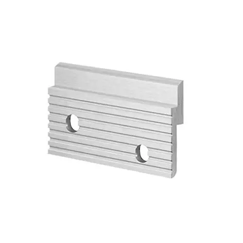 Orange Aluminum 2" Z-Clips, Pack of 20 Clips Orange Aluminum 2" Z-Clips, Pack of 20 Clips