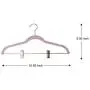 OnCloud-7 Pink Velvet Hangers with Clips 20 Pack, Non Slip Pants and Skirt Hangers with Rose Gold Hooks OnCloud-7 Pink Velvet Hangers with Clips 20 Pack, Non Slip Pants and Skirt Hangers with Rose Gold Hooks