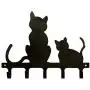 VORCOOL Black Cat Iron Wall Mount Hook Metal Wall Door Mounted Hook Hanger Hat Coat Clothes Hangers Storage Rack Key Holder (Large Size) VORCOOL Black Cat Iron Wall Mount Hook Metal Wall Door Mounted Hook Hanger Hat Coat Clothes Hangers Storage Rack Key Holder (Large Size)