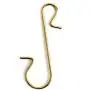 RuiLing 100pcs Metal S Hooks DIY Christmas Tree Decoration Pendants Ornaments Hanging Hooks Multi-Function S-Shaped Hook Hanger Gold RuiLing 100pcs Metal S Hooks DIY Christmas Tree Decoration Pendants Ornaments Hanging Hooks Multi-Function S-Shaped Hook Hanger Gold