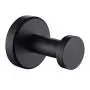 APLusee Matte Black Robe Towel Hook, Stainless Steel Modern Coat Hook, Utility Shower Towel Hanger for Bathroom Kitchen Home Storage APLusee Matte Black Robe Towel Hook, Stainless Steel Modern Coat Hook, Utility Shower Towel Hanger for Bathroom Kitchen Home Storage
