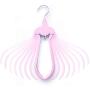EvaroFly Multipurpose Magic Folding Hanger, No Trace Child Storage Clothes Hanger, Household Travel Camping -Pink 5 Pcs EvaroFly Multipurpose Magic Folding Hanger, No Trace Child Storage Clothes Hanger, Household Travel Camping -Pink 5 Pcs