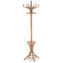 AQ-FURNITURE Coat and Hat Wooden Rack Antique Style with Umbrella Stand Hanger with 12 Hooks Floor Peg Hanger for Clothes Coat and Hat Rack Stand