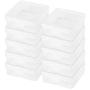 IRIS Small Modular Supply Case, 10 Pack, Clear