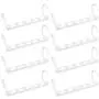 10pcs Clothes Hangers Rack Wardrobes Closet Clothing Hook Space Saver Decoration 10pcs Clothes Hangers Rack Wardrobes Closet Clothing Hook Space Saver Decoration