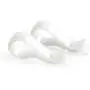 HANGERWORLD 20 White Space Saving Plastic Grips Hanger Clips for Pant Bar Coat Clothes Hangers HANGERWORLD 20 White Space Saving Plastic Grips Hanger Clips for Pant Bar Coat Clothes Hangers