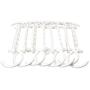 10PC Clothes Hangers Rack Wardrobes Shop Closet Wonder Clothing Hook Magic Space Saver Organizer Hanger Decoration