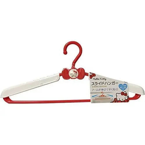 FRIEND Sanrio Hello Kitty Stretch Sliding Hanger Polypropylene Clothes Standard Hangers FRIEND Sanrio Hello Kitty Stretch Sliding Hanger Polypropylene Clothes Standard Hangers