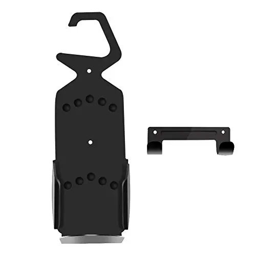 Duwee Wall-Mounted Iron Holder with Over The Door Ironing Board Hanger,Heat Resistant Iron and Ironing Board Storage Organizer (Black) Duwee Wall-Mounted Iron Holder with Over The Door Ironing Board Hanger,Heat Resistant Iron and Ironing Board Storage Organizer (Black)