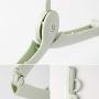 lzndeal Folding Travel Clothes Hangers PP Adjustable Shoulder Clothes Rack for Adult Children