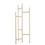 BAOYOUNI Foldable Coat Garment Rack Hall Tree Indoor Entryway Standing Laundry Clothes Hats Bags Hanger Corner Shelves Space Saver, Adjustable Feet (Wood Color) BAOYOUNI Foldable Coat Garment Rack Hall Tree Indoor Entryway Standing Laundry Clothes Hats Bags Hanger Corner Shelves Space Saver, Adjustable Feet (Wood Color)