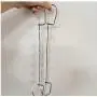 10pcs Stainless Iron Closet Hook Multifunctional Clothes Hanger Wardrobe Organizer Space Saver Drying Rack