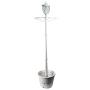 Sun-Ray 312065 Kenwick Single-Head Solar Lamp Post and Planter, with Plant Hanger Dual Amber/White Light Switch, 7,