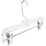 USA Made - Clear Skirt, Pants, and Clothes Hangers, Set of 24 USA Made - Clear Skirt, Pants, and Clothes Hangers, Set of 24
