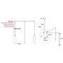 GWXYMJ Coat Rack Wardrobe Lifting Clothes Hanger, Automatic Hangers in The Closet, Pull-Down Adjustable Width Clothes Rail, Telescopic Rod, Damping Buffer Design (Size : 660-890mm)