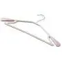 TOPBATHY 5pcs Clothes Hangers Non Slip No Shoulder Bump Suit Hangers Durable Space Saving Clothes Hangers Coat Sweater Jackets Pants Shirts(Mixed Color)