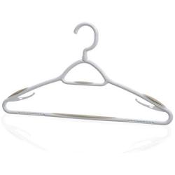 neatfreak A06000012X5WJ Deluxe Swivel Clothes Hangers White/Sand Pebble 5 Pack