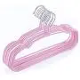 10Pcs/Set 3018Cm Candy Colored Children Clothes Hanger Drying Rack Anti Skid Durable Coat Storage Hangers,Pink 10Pcs/Set 3018Cm Candy Colored Children Clothes Hanger Drying Rack Anti Skid Durable Coat Storage Hangers,Pink