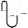 40 Pack Heavy Duty S Hooks, S Shaped Hooks for Hanging Clothes, Metal Steel Hanging Hangers Hooks for Kitchen Bathroom Bedroom Office (Black, S) 40 Pack Heavy Duty S Hooks, S Shaped Hooks for Hanging Clothes, Metal Steel Hanging Hangers Hooks for Kitchen Bathroom Bedroom Office (Black, S)